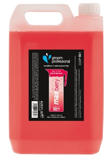 Picture of Groom Professional MAX Berry Shampoo 4L 50:1